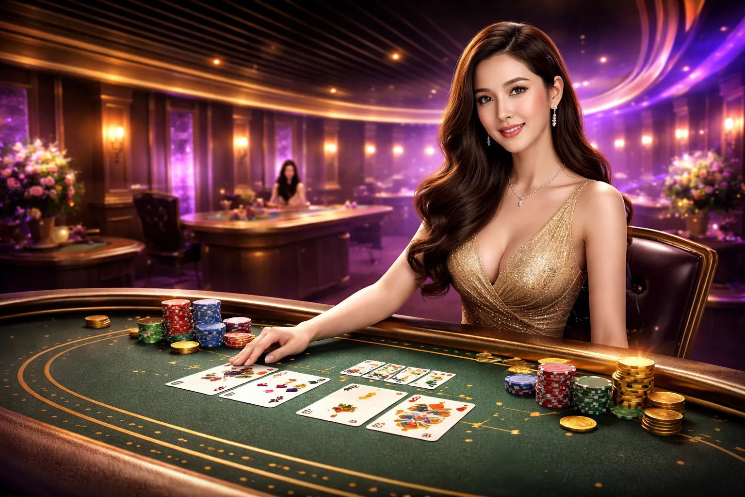 Hình ảnh chủ đạo của 55vin xổ số với các yếu tố cá cược trực tuyến và giải trí